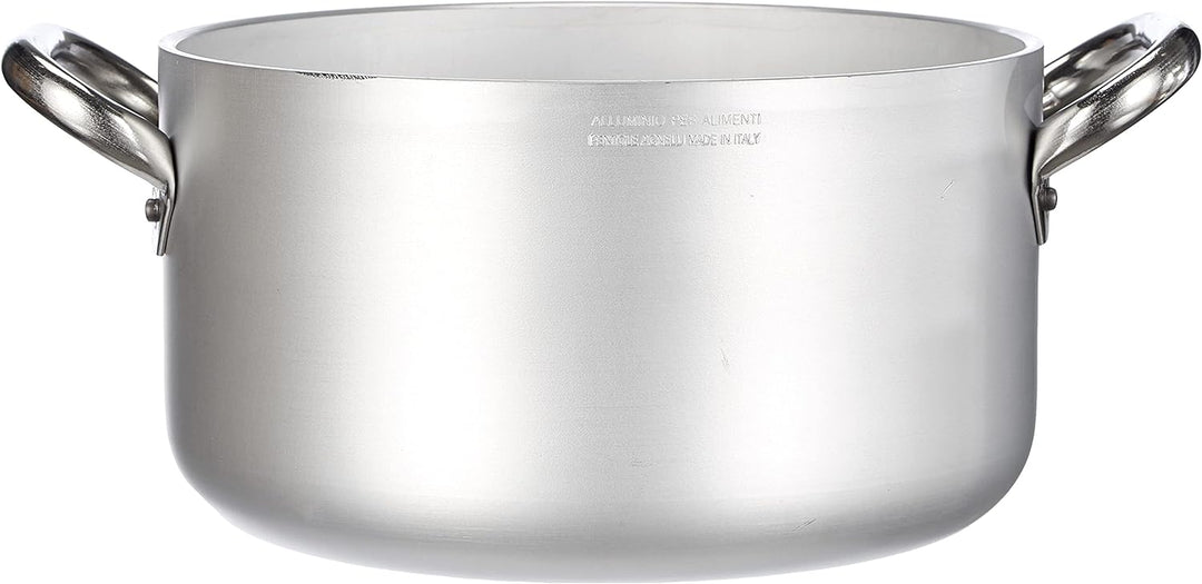 Pentole Agnelli ALMR1104524Hochstrahlender zylindrischer Auflauf, professionelles Aluminium 5 mm, 24