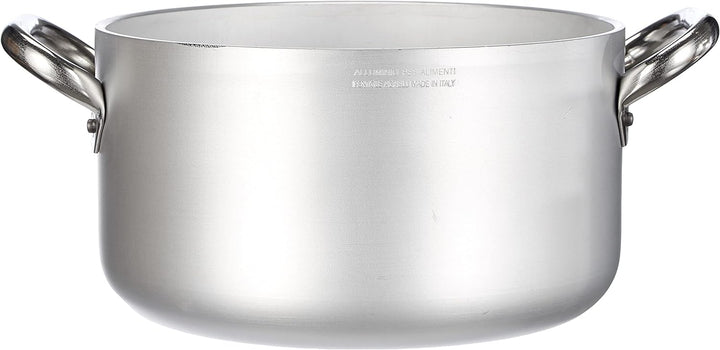 Pentole Agnelli ALMR1104524Hochstrahlender zylindrischer Auflauf, professionelles Aluminium 5 mm, 24