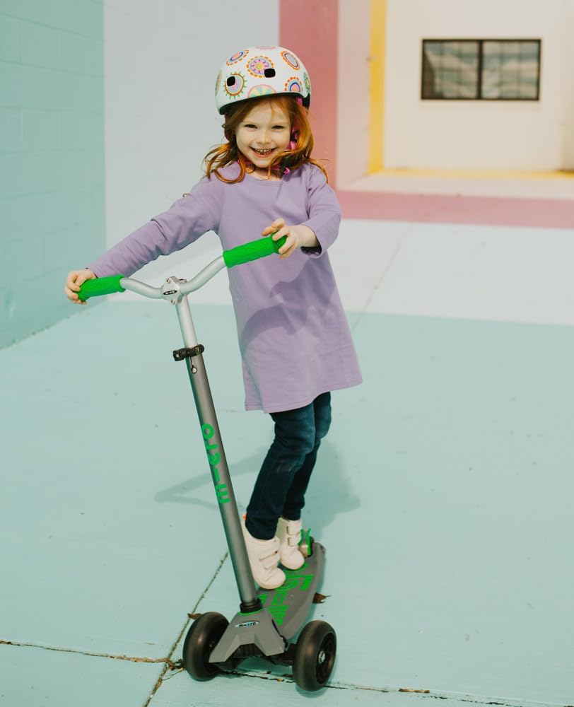 Micro Kickboard Maxi Deluxe Pro Kick Scooter - Glattgleiter, 3 Räder, neigbares Design mit fetten un