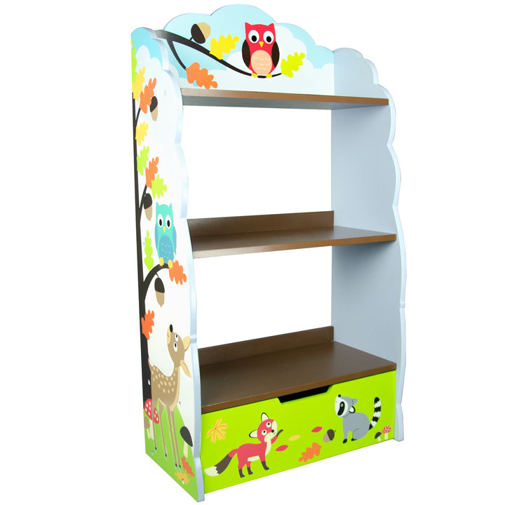 Fantasy Fields Kinderbücherregal Blau Holz Stauraum Schrank TD-1170A Enchanted Woodland, Enchanted W