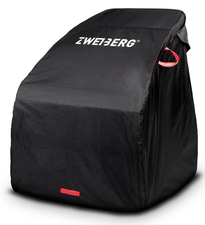 ZWEIBERG® Faltgarage für Fahrradanhänger Universelle Robuste und wasserdichte Abdeckung Regenschutz