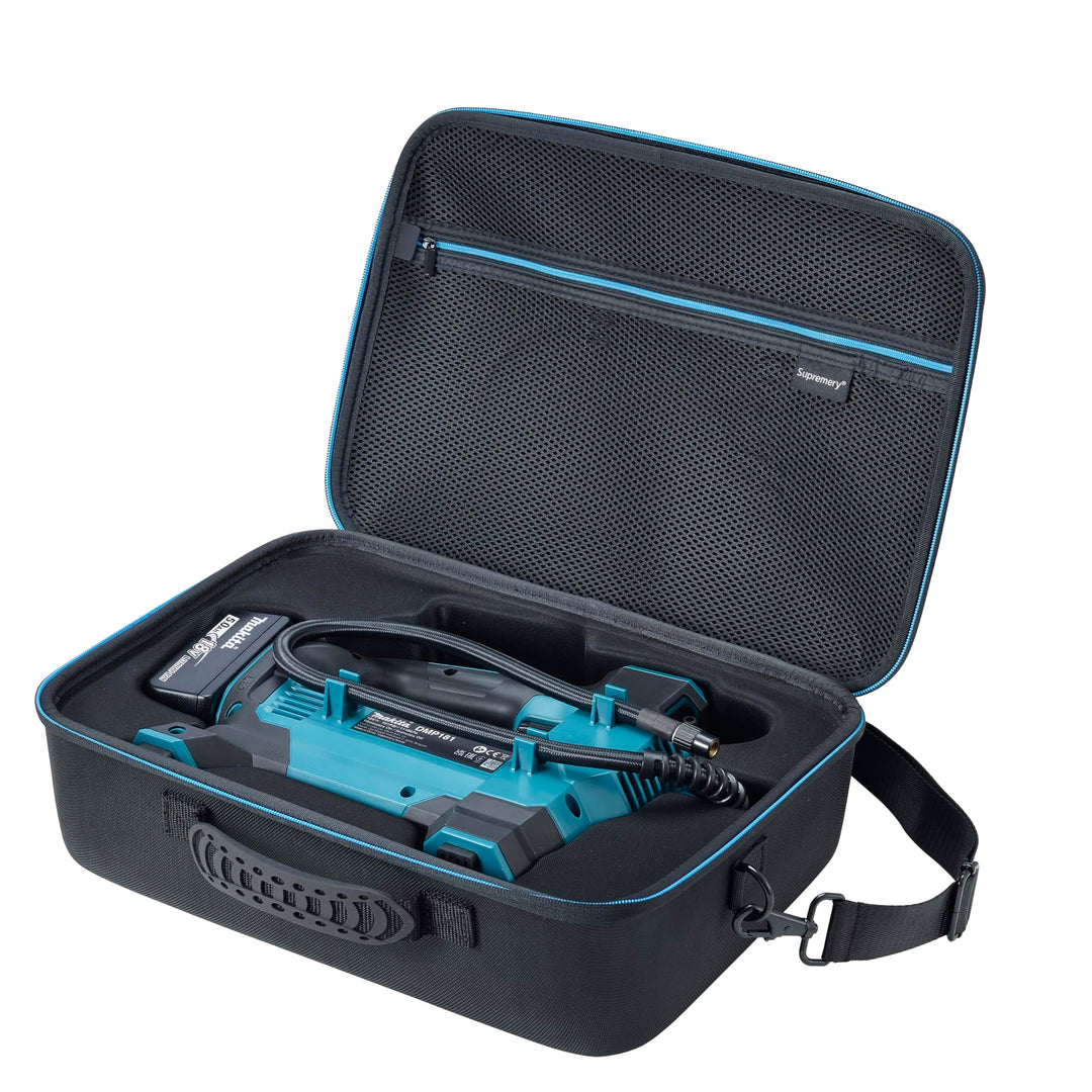Supremery Tasche kompatibel mit Makita DMP181Z Akku Kompressor Case Zubehör kompakte Tragetasche Kof