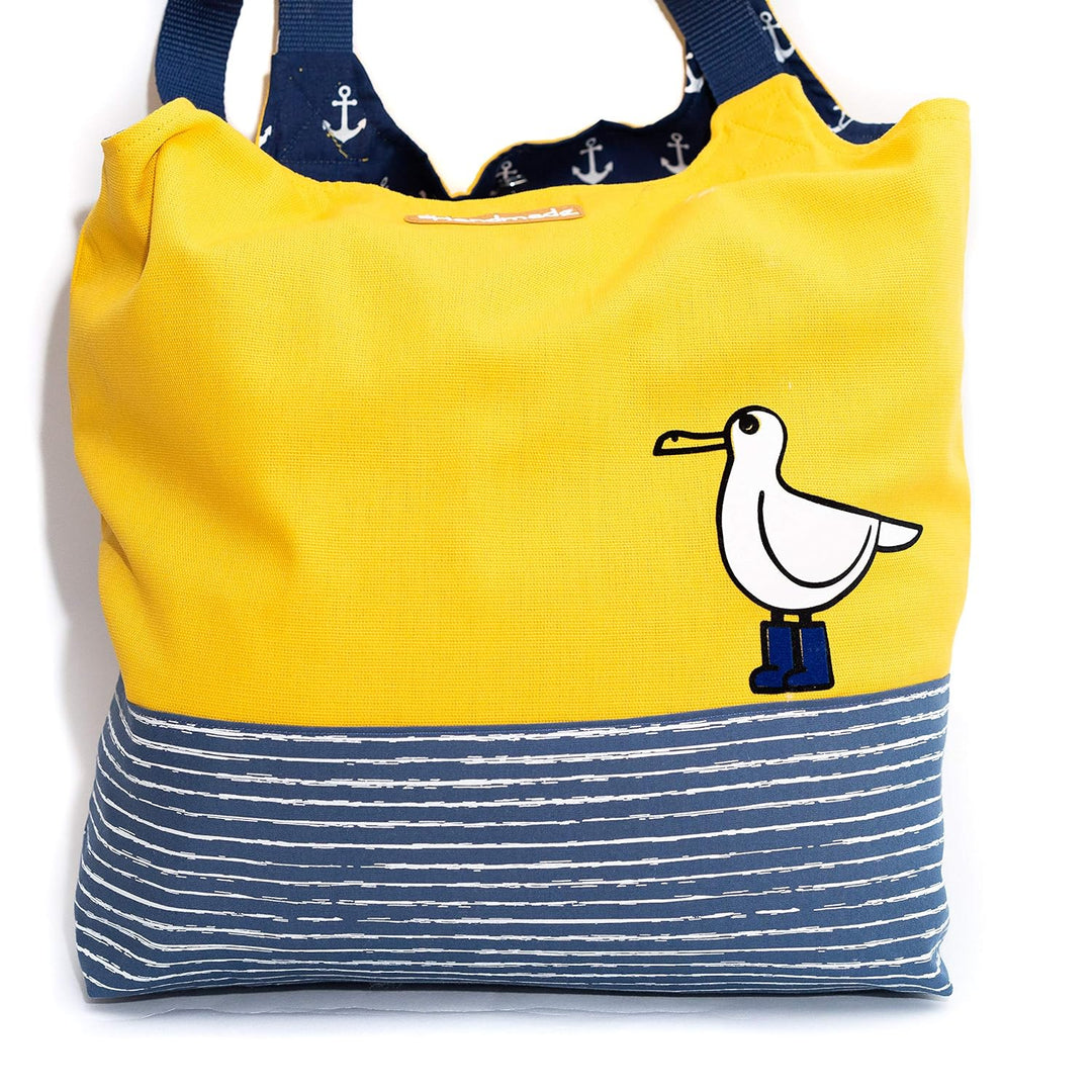 DIY Nähpaket Charlie Bag Maritim Möve