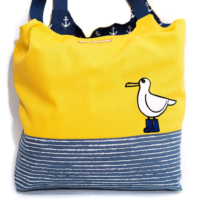 DIY Nähpaket Charlie Bag Maritim Möve