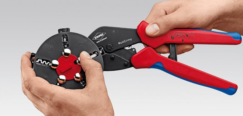 Knipex Crimpeinsatz für isolierte + unisolierte Aderendhülsen 97 39 09