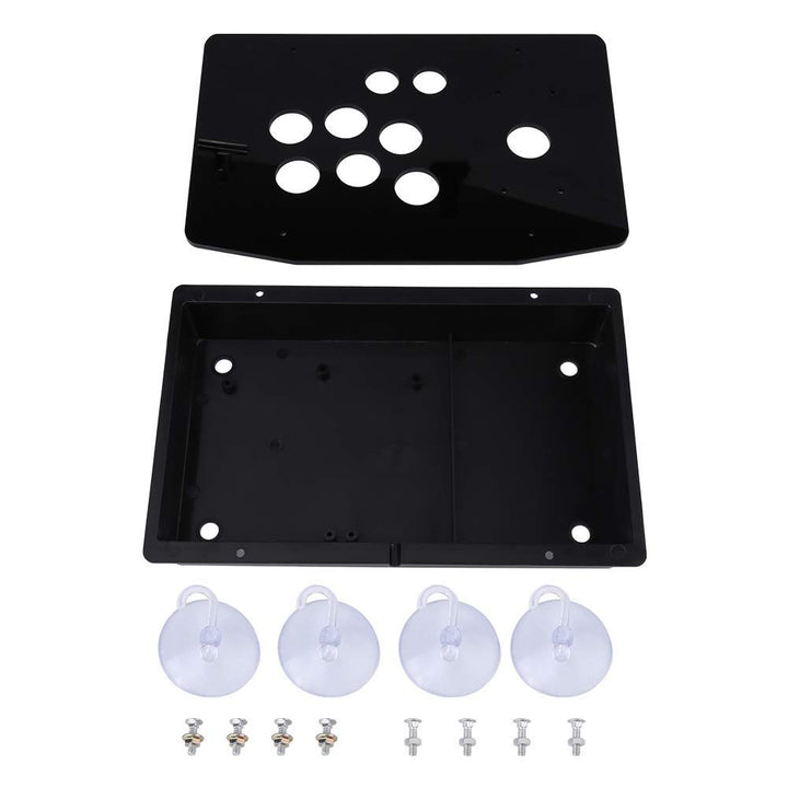Arcade Game Kit USB Encoder mit geringer Verzögerung PC Joystick DIY Controller Schwarze Acrylscheib