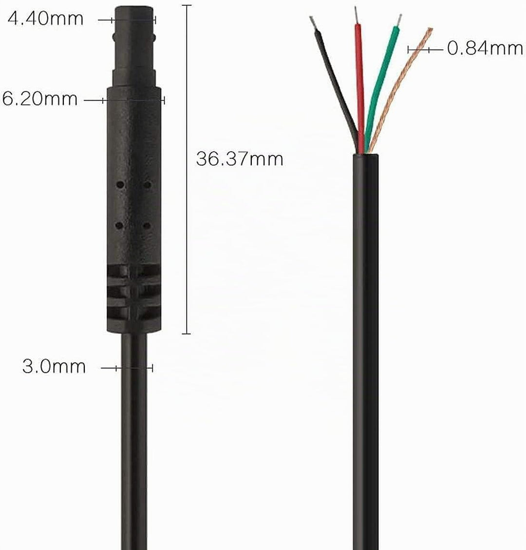 WOLFBOX 33FT Rückkamerakabel, Längeres Ersatzkabel für G840S/G840H/G850/G850PRO/G930/i07/i17 Rückfah