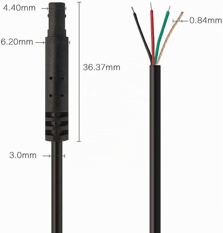 WOLFBOX 33FT Rückkamerakabel, Längeres Ersatzkabel für G840S/G840H/G850/G850PRO/G930/i07/i17 Rückfah