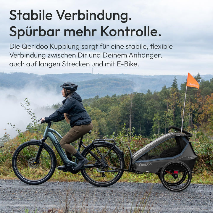 Qeridoo Kupplung für Fahrradanhänger 2021