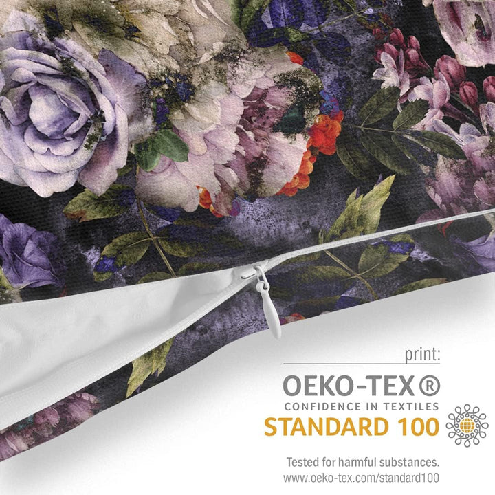 VOID Viktorianisches Blumendekor Kissenbezug Kissenhülle Sofakissen Kissen Deko Outdoor-Kissen Dekok