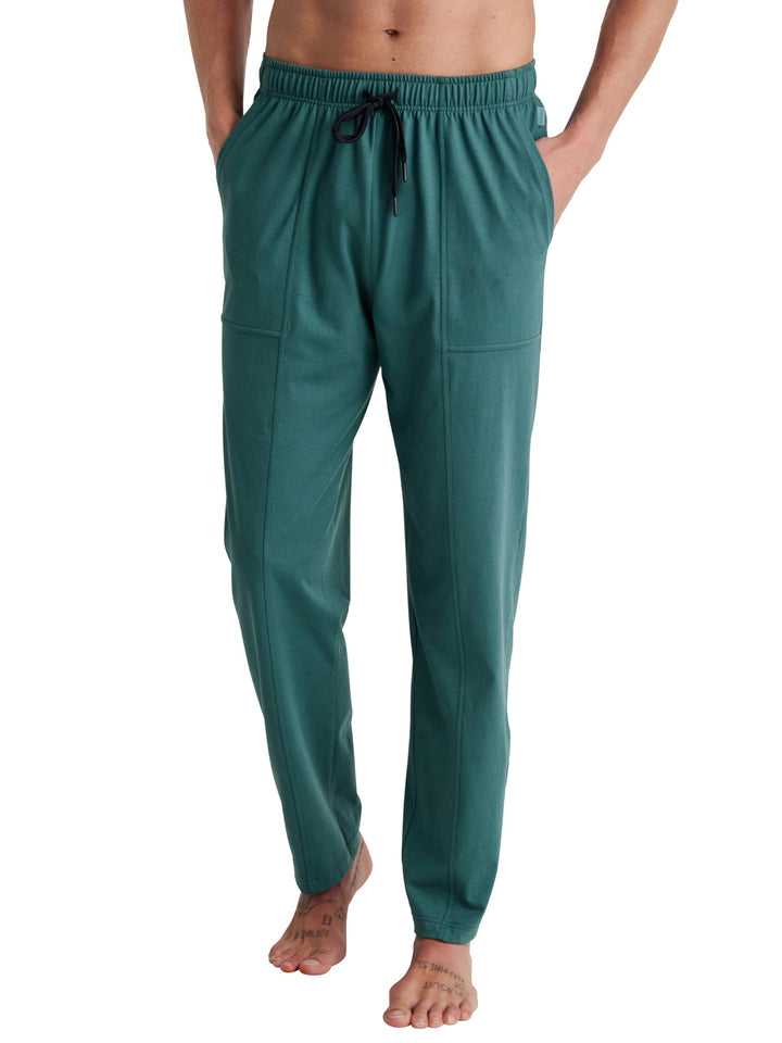 CALIDA RMX Lounge Jogginghose Herren, mit Seitentaschen 46-48 Philo Green, 46-48 Philo Green