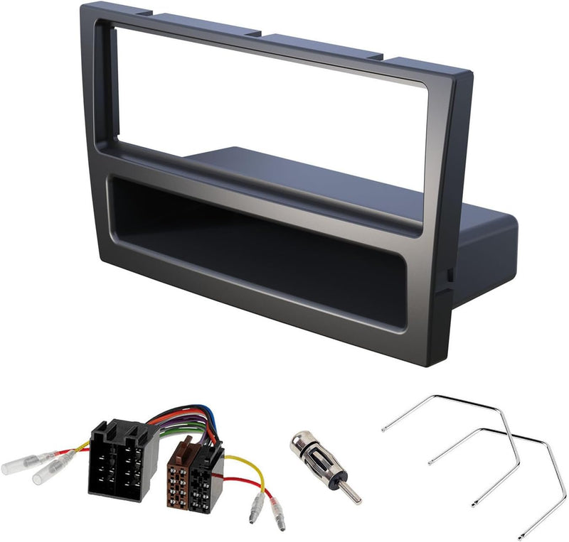 Audioproject A189 - Autoradio Einbauset Radioblende - kompatibel mit Opel Corsa C Combo Omega B Astr