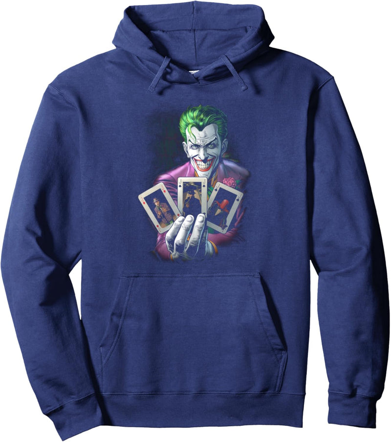 Batman Joker 3 of a Kind Pullover Hoodie