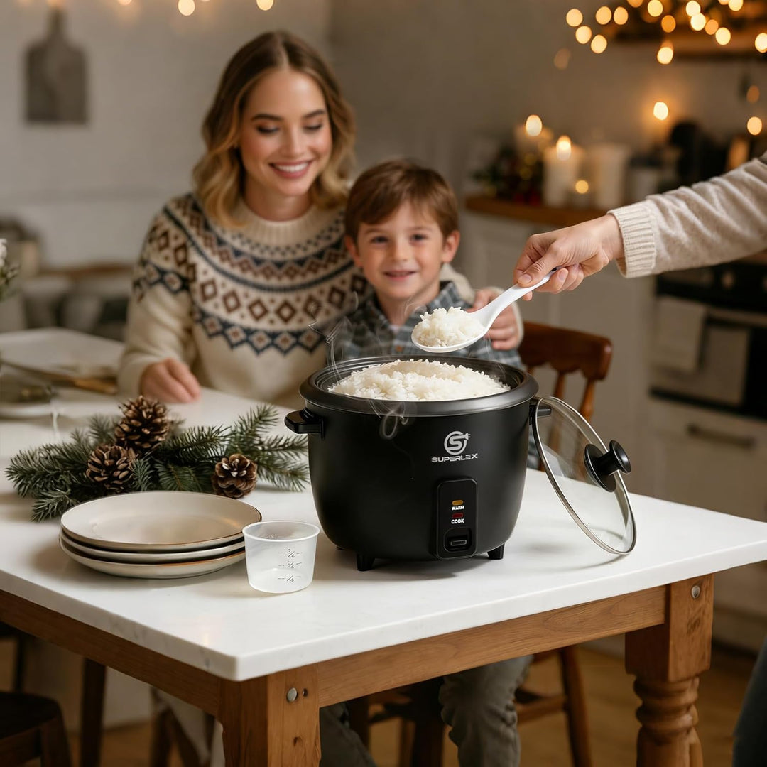 Reiskocher Mini 1L Elektrischer Kleiner Reis Kocher 400W Mit Automatischer Warmhaltefunktion Antihaf