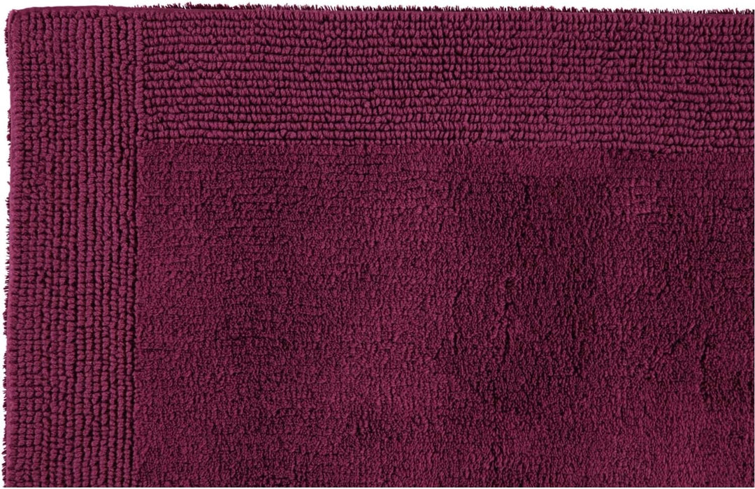 RHOMTUFT Prestige Badteppich 237 Brombeer, 60 x 60 cm WC-Vorleger mit Ausschnitt 60 x 60 cm WC-Vorle