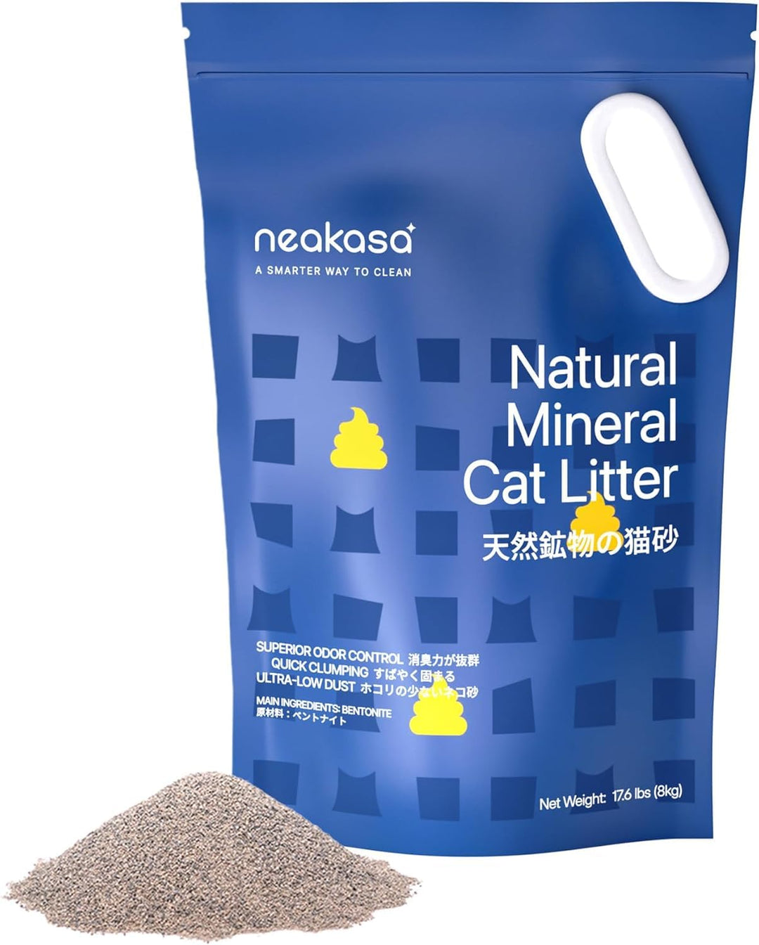 Neakasa Mineral Katzenstreu für Selbstreinigende Katzentoilette