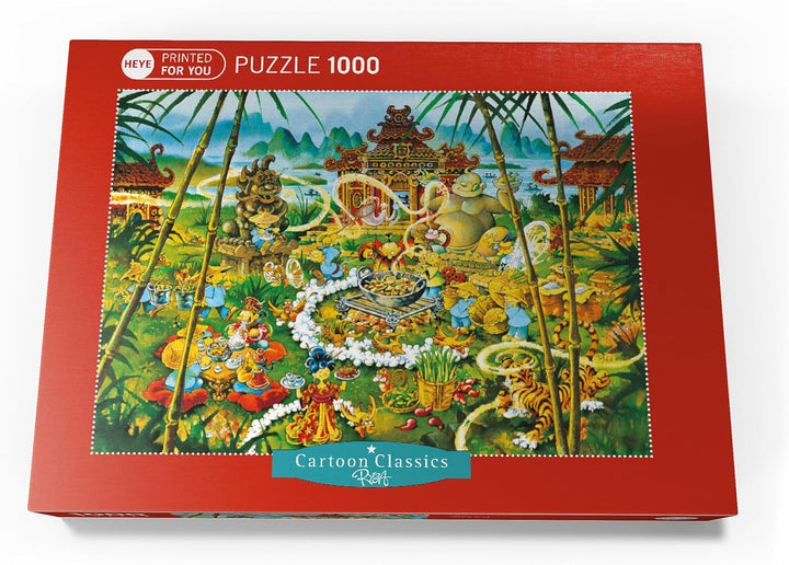 Peking Duck - Michael Ryba - Cartoon Classics - Premium 1000 Teile Puzzle - MyPuzzle Sonderkollektio
