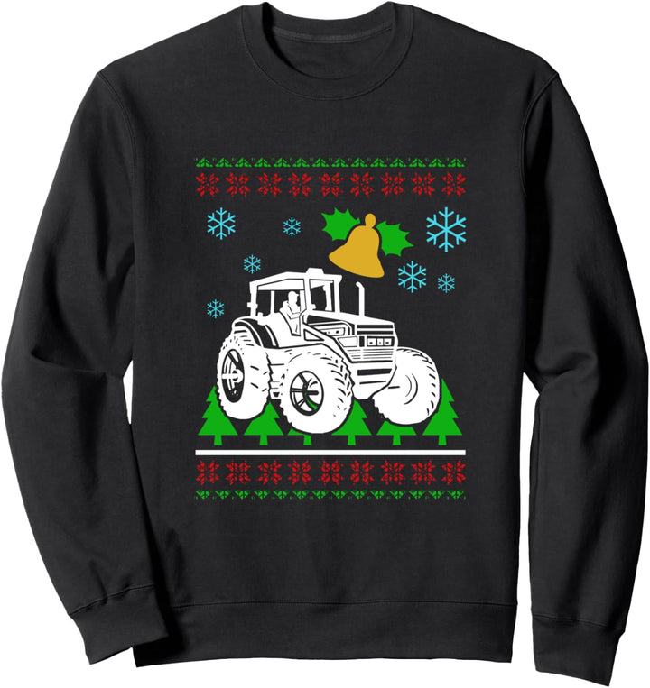 Weihnachten Traktor Geschenk Ugly Sweater Bauern Sweatshirt