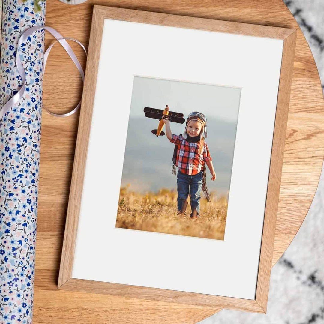 PHOTOLINI Passepartout Karton, 1,5 mm, säurefrei, alterungsbeständig, Schrägschnitt - Präsentation &