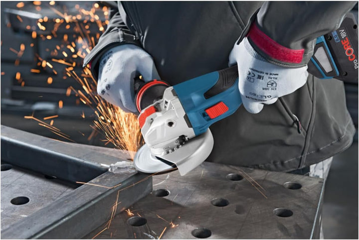 Bosch Professional 18V System BITURBO Akku-Winkelschleifer GWX 18V-15 C mit X-LOCK (inkl. Schutzhaub