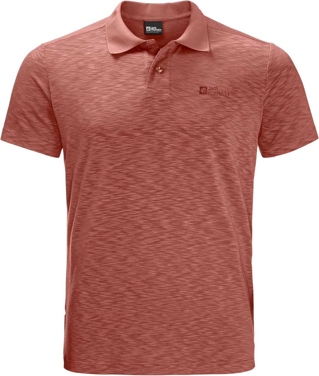 Jack Wolfskin Herren Travel Polo M Polo S Barn Red, S Barn Red