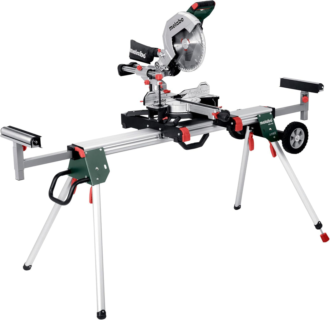 Metabo Kappsägen Untergestell KSU 401 (Gesamtlänge 168-400 cm, inkl. 1 Paar Maschinenträger + Werkst