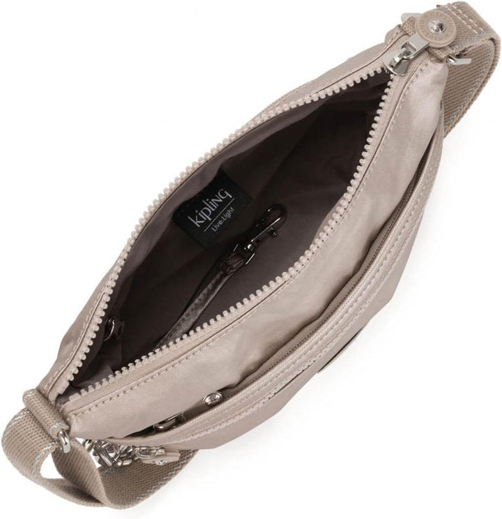 Kipling Damen Arto Tasche, Silber (Metallic Glow), 25x21x3 centimeters (B x H T) EU, Metallic Glow