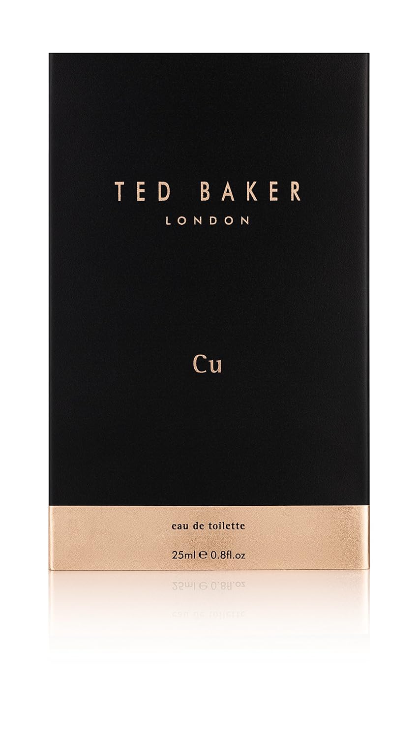Ted Baker Tonics – Cu (Copper) – Herren 25 ml Reise-Tonics Geschenk – Eau de Toilette 25ml, 25ml