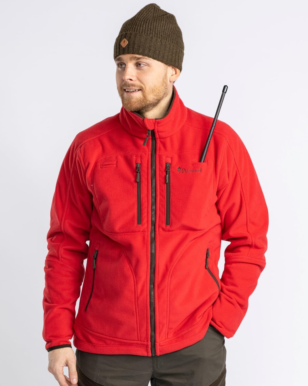 Pinewood Furudal wendbare Fleece für Herren. Zum Wandern, Trekking, Jagd, Hundesport und vielen Outd