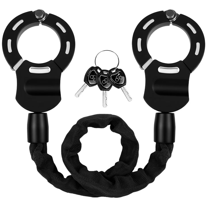 Dreamhigh® E Scooter Schloss, Handschellenschloss für E Scooter, 6mm Dicke Kettenschloss für Scooter