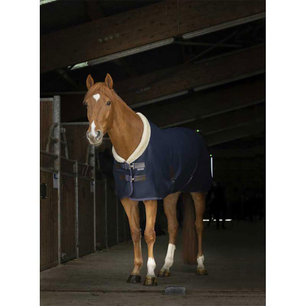 Equithème Teddy Mesh Stalldecke - Marineblau, 135, 135