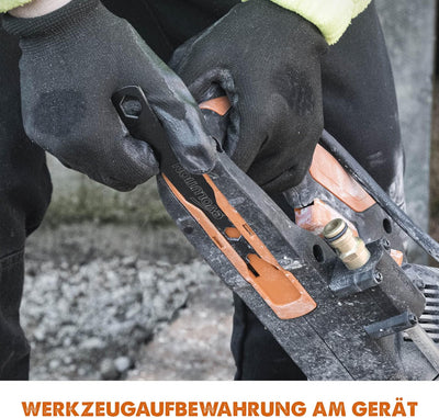 Evolution R300DCT +, 300 mm Betonsäge - 2400W Motor, kein Benzin, 115 mm Schnitt, inkl. Premium Diam