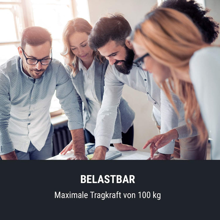 Oneconcept Schreibtisch, Elektrisch Höhenverstellbarer Schreibtisch, Sitz- & Stehtisch, Elektrischer