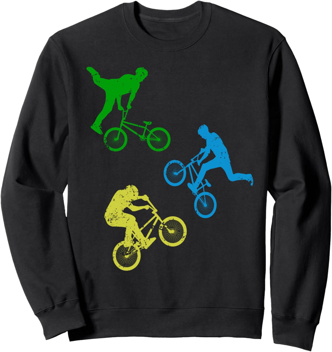BMX Bike Fahrrad Downhill Stunts - Kinder Jungen Dirt Biking Sweatshirt