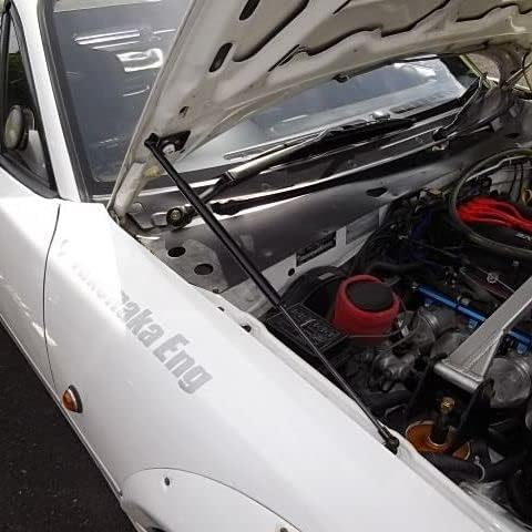 JINGLING Motorhaubenstreben für MX5 MX-5 NA NB 1989–2005 Fronthaube Gasdämpfer Lift Supports Modify