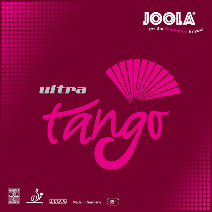JOOLA Belag Tango Ultra (Kurznoppe) Farbe 2,0 mm, schwarz, Grösse 2,0 mm, schwarz