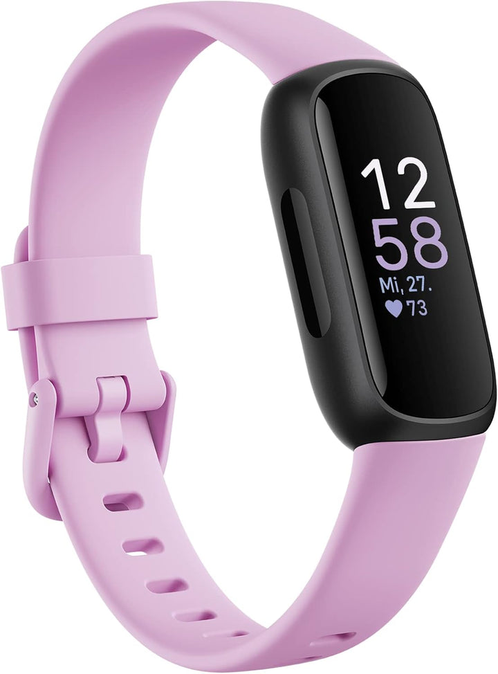 Google Fitbit Inspire 3 – Gesundheits- & Fitness-Tracker Damen / Herren - Herzfrequenzmessung, Stres