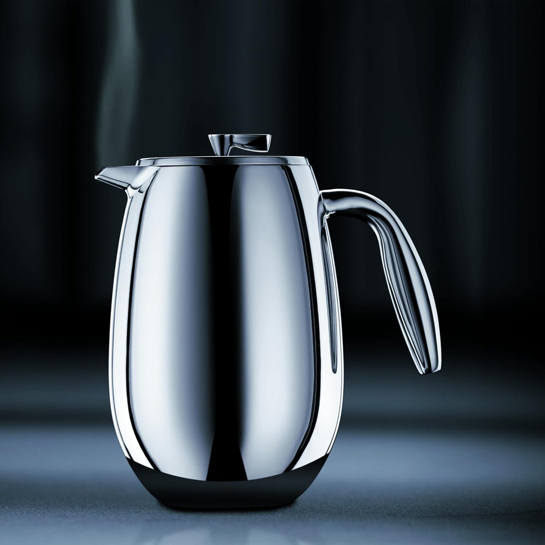 Bodum columbia Kaffeebereiter (Doppelwandig, Edelstahl, Spülmaschinengeeignet, 0,5 liters) glänzend,