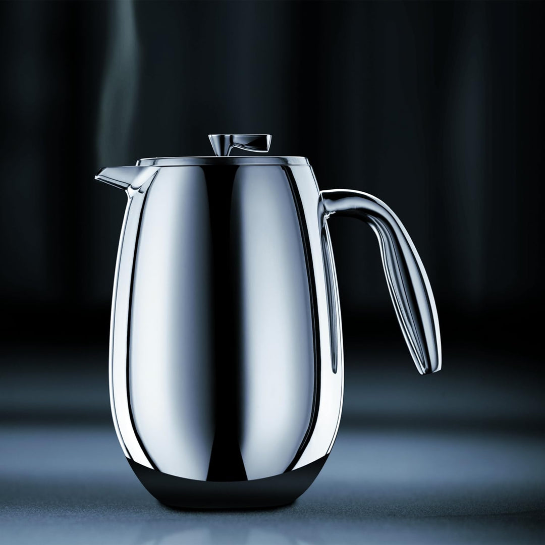 Bodum columbia Kaffeebereiter (Doppelwandig, Edelstahl, Spülmaschinengeeignet, 1,5 liters) glänzend