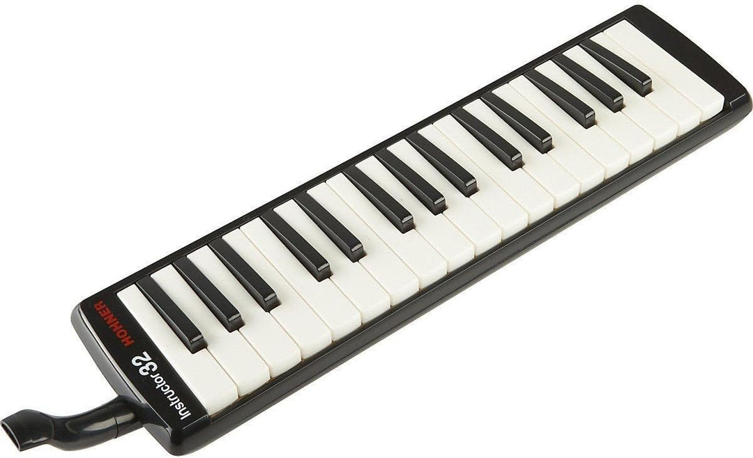 Hohner 32B Melodica (Klavierdesign), schwarz, schwarz