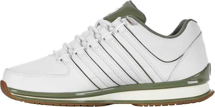 K-Swiss Rinzler SP 02283-088-M Herren Sneaker 40 EU White Deep Lichen Gum, 40 EU White Deep Lichen G