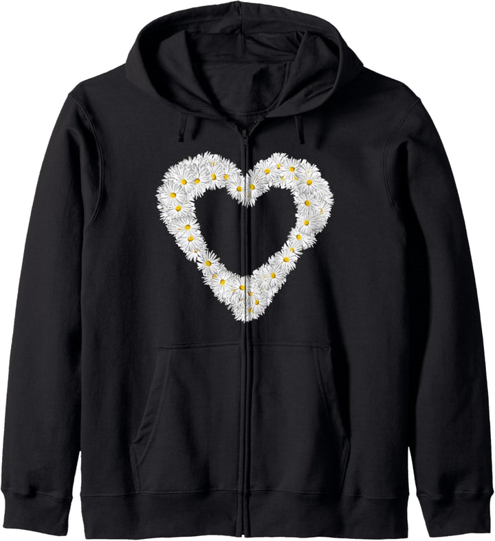 Daisy Heart Kapuzenjacke