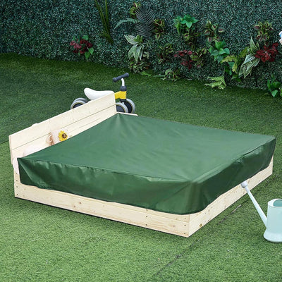 200 * 200 * 20cm Wasserdicht Sandkasten Abdeckung, Sandkastenabdeckung Plane,Spielzeug Sandkasten Ab