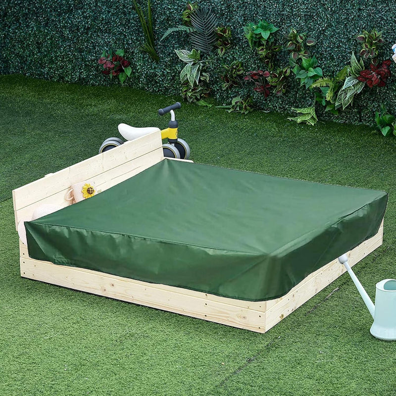 200 * 200 * 20cm Wasserdicht Sandkasten Abdeckung, Sandkastenabdeckung Plane,Spielzeug Sandkasten Ab