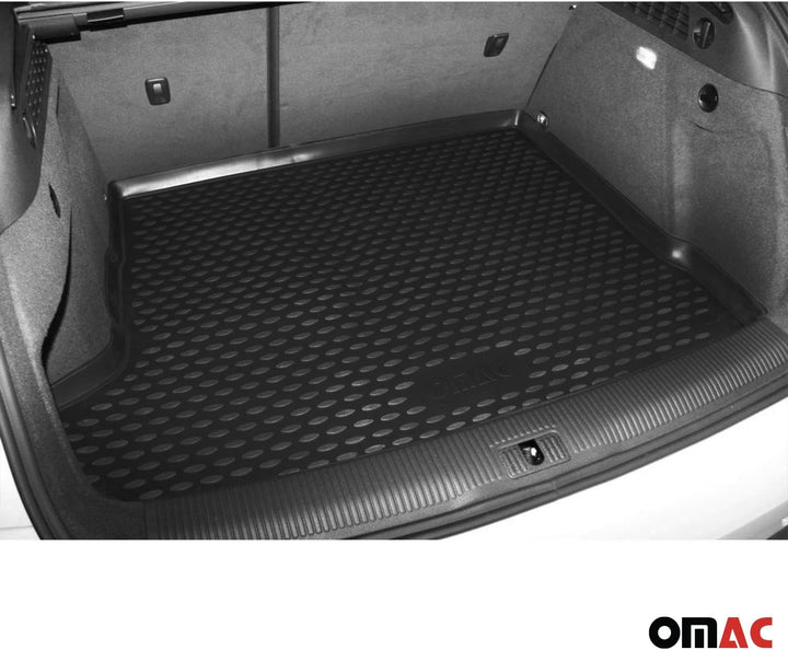 OMAC Kofferraummatte Kofferraumwanne kompatibel mit Jeep Renegade 2014-2024 Gummi TPE Schwarz