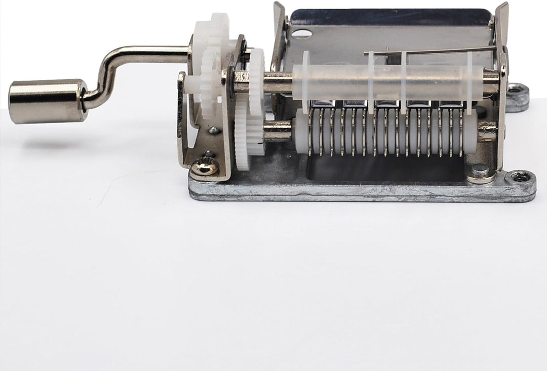 Music Box Movement 15 Note Make You Own Song with Tool Kit(1 song and 7 blank refill papers)