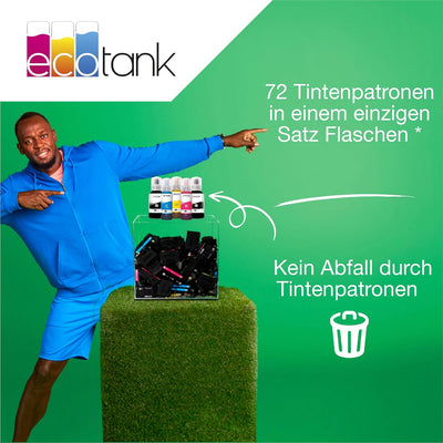 EcoTank ET-4856 A4-Multifunktions-Wi-Fi-Tintentankdrucker, mit einem im Lieferumfang enthaltenen Vor