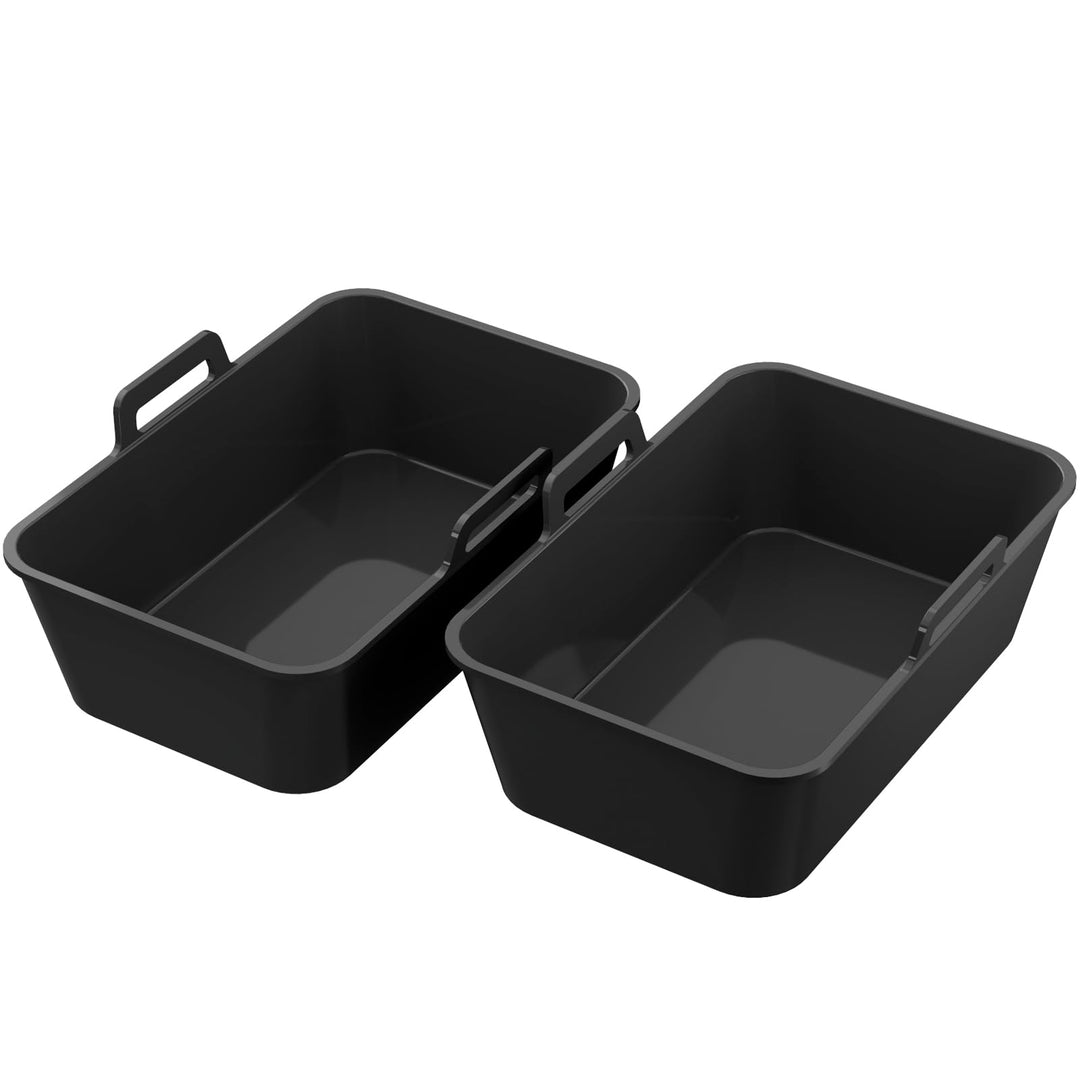 Backform für Heissluftfritteuse, 2 Stück Silikon Kastenform für Ninja Heissluftfritteuse – extra dic