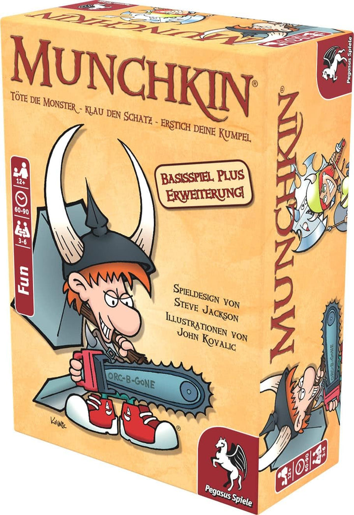 Pegasus Spiele 17222G - Munchkin 1+2