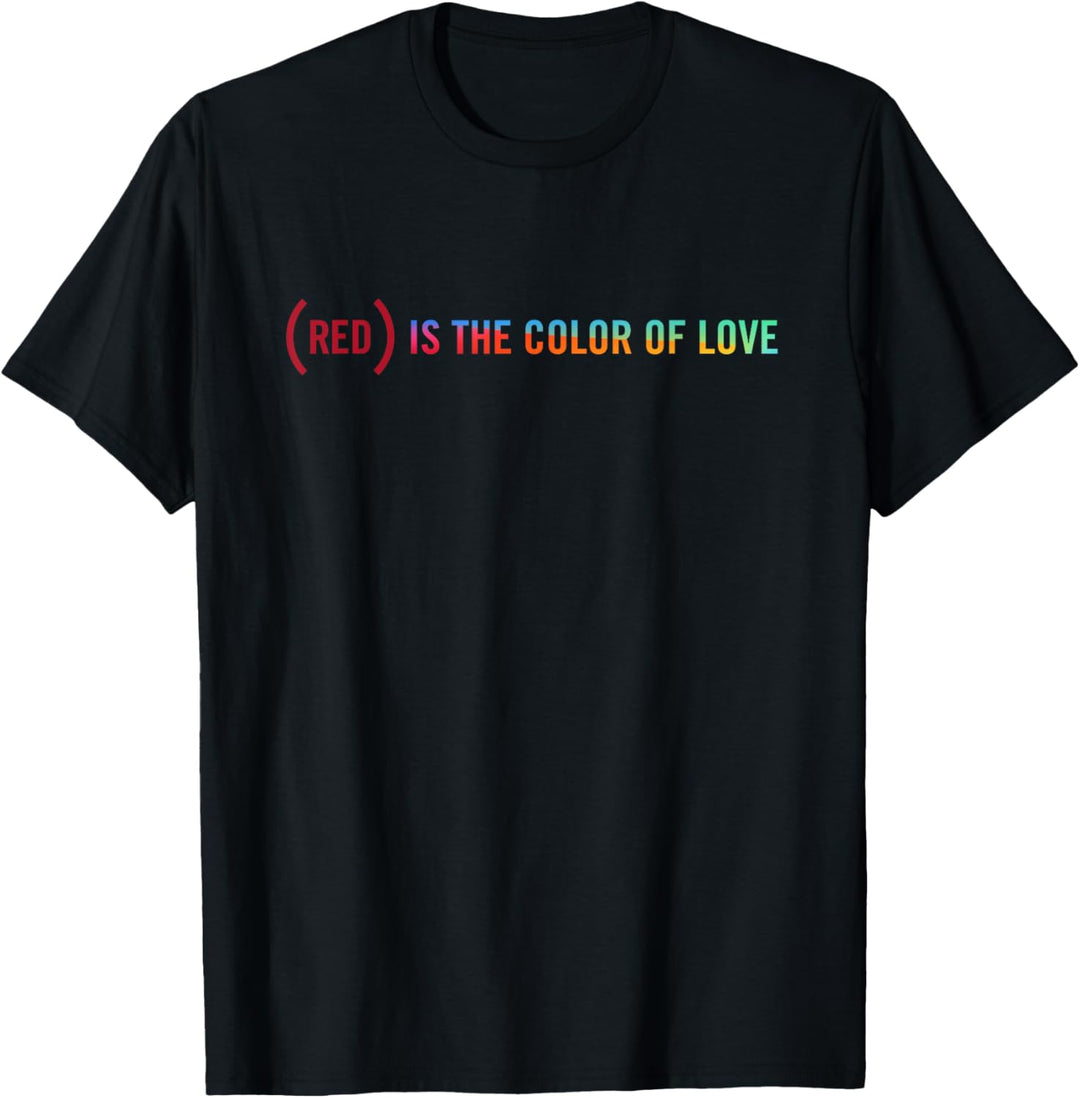 (RED) Originals PRIDE Collection - COLOR OF LOVE T-Shirt